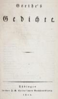 Goethe,(J.W.v.).