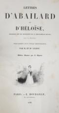 Lettres d"Abailard et d"Heloise,