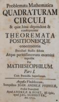Matheseophilus (Pseud.).