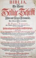 Biblia germanica.