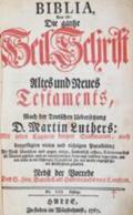 Biblia germanica.