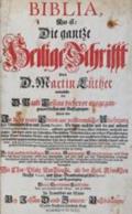 Biblia germanica.