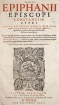 Epiphanius Constantiniae.