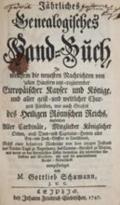Jährliches Genealogisches Hand-Buch,