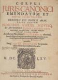 Corpus Juris Canonici