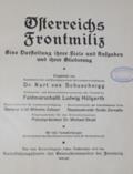 Österreichs Frontmiliz.