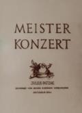 Meisterkonzert Julius Patzak.
