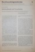 Buchhandelsgeschichte.