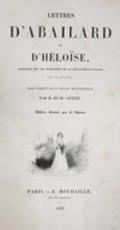 Lettres d"Abailard et d"Heloise,