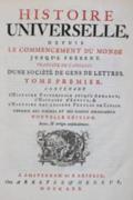 Histoire universelle
