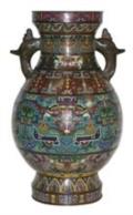 Balustervase China.