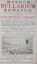 Magnum Bullarium Romanum,