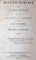 König,J. (d.i. C.F.v.Rumohr).