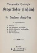 Neueste und einfachste Kochbuch, Das,