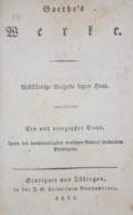 Goethe,(J.W.)v.