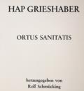 Grieshaber,HAP.