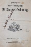 Medicinal-Ordnung,