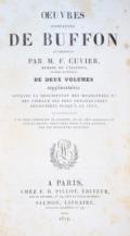Buffon,(G.L.L.)de; F.Cuvier u. B.G.E.Lacepede de la Ville.