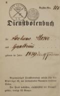 Dienstbotenbuch