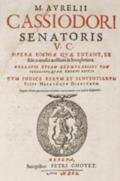 Cassiodorus,M.A.