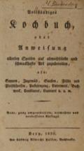 Vollständiges Kochbuch,