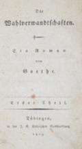 Goethe,(J.W.)v.