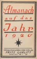 Almanach auf das Jahr 1920.