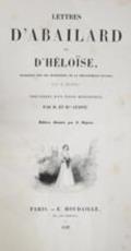 Lettres d"Abailard et d"Heloise,