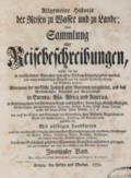 Allgemeine Historie der Reisen