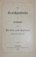 Kraichgaubahn, Die,