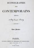 Iconographie des contemporains