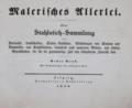 Malerisches Allerlei.