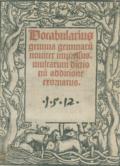 Vocabularius
