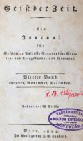 Geist der Zeit.