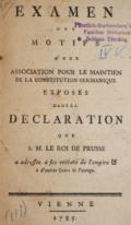 Examen des motifs