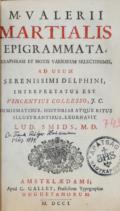 Martialis,M.V.