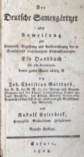 Gotthard,J.C. u. R.Eyserbeck.