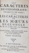 La Bruyere,J.
