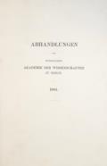 Abhandlungen