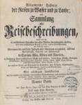 Allgemeine Historie der Reisen