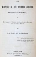 Schreckenstein, C. H. Frhr. Roth v.
