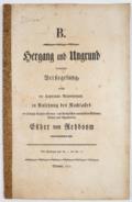 Hergang und Ungrund