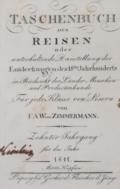 Zimmermann,E.A.W.v.