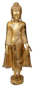 Großer, stehender Mandalay Buddha.
