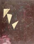 Abstrakt/Holztafel.