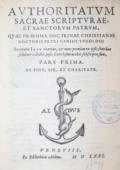 Authoritatum sacrae scripturae,