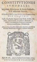 Constitutiones synodales