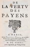 (La Mothe le Vayer,F.de).