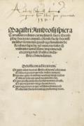 Spiera, Ambrosius.