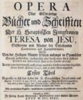 Teresa de Avila.